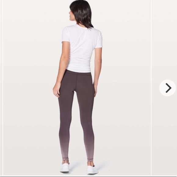 Like-New Lululemon high waisted ombré leggings - Picture 5 of 8